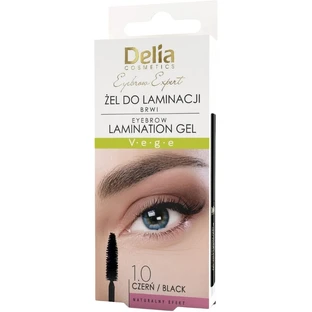DELIA Wenkbrauw Expert Wenkbrauw Gel 1.0 zwart 4 ml
