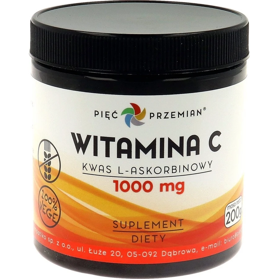 Five Transformations Vitamin C L-ascorbic acid 200 g