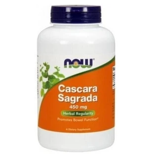Now Foods Cascara sagrada 450mg 100 capsules