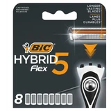Bic Hybrid Flex 5 Vervangende scheermesjes 8 stuks
