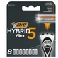 Bic Hybrid Flex 5 Vervangende scheermesjes 8 stuks