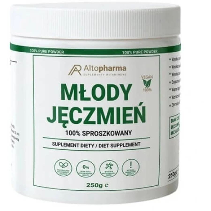 Altopharma Cebada joven en polvo 250 g