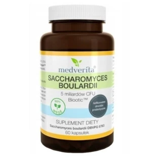 Medverita Saccharomyces Boulardii 60 cápsulas.