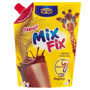 Kruger Mix Fix Boisson instantanée au cacao 7 vitamines plus magnésium ...