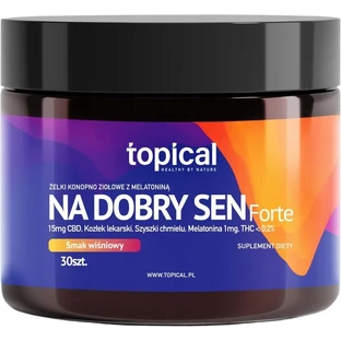 Geles tópicos Good Sleep Forte sabor cereza 30 unidades