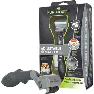 FURminator Adjustable Carding Comb to remove tangles