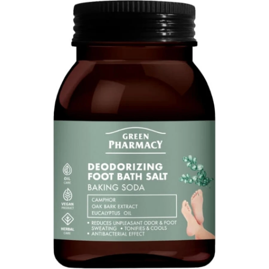 Grüne Apotheke Desodorierendes Fußbadesalz, 400 g