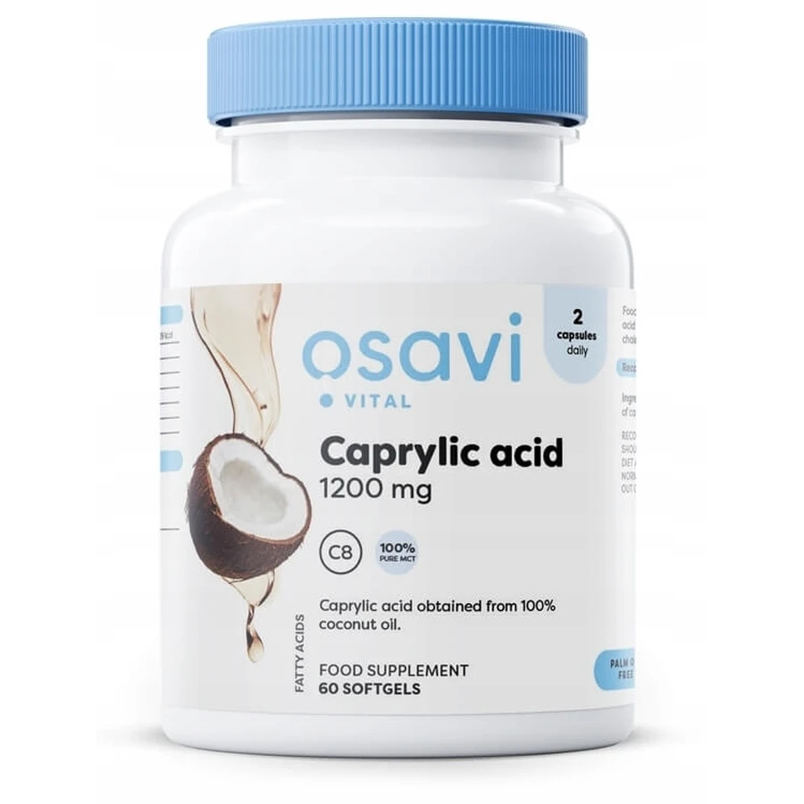 Osavi Caprylsäure 1200 mg 60 Kapseln