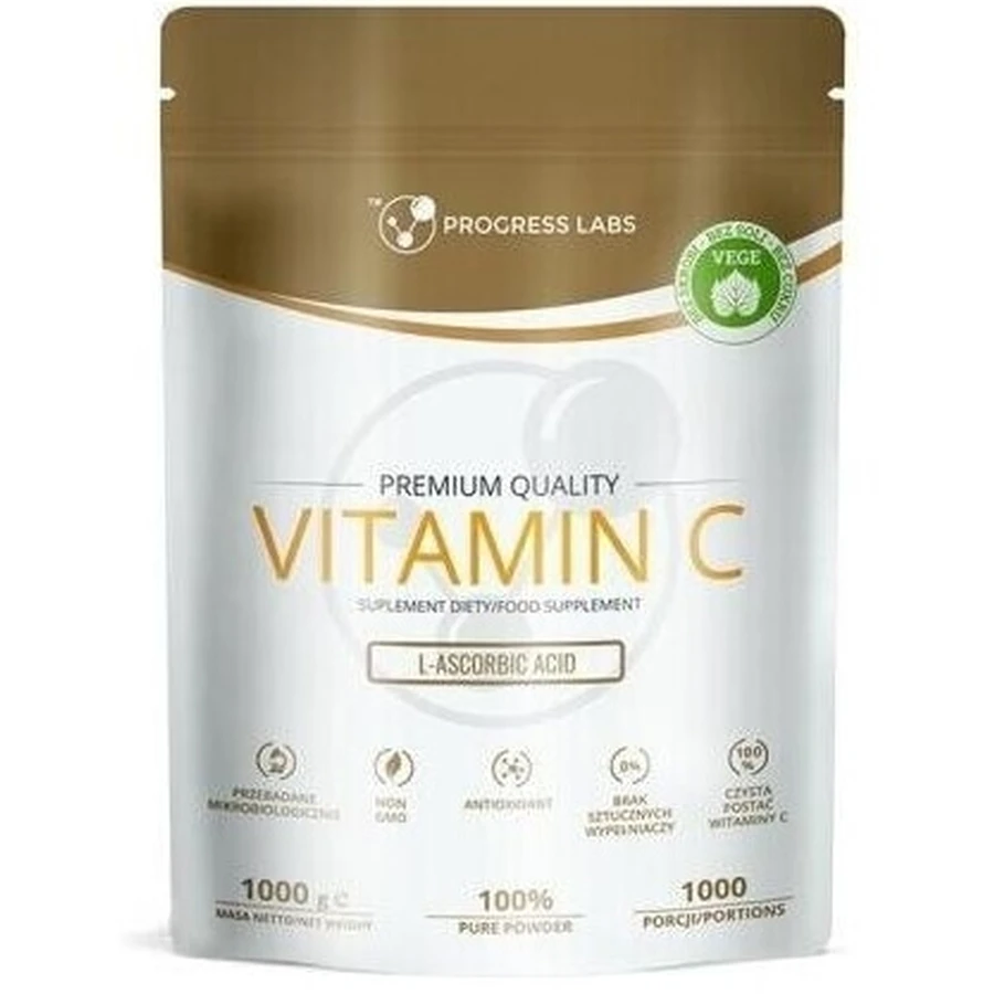 PROGRESS LABS L-ascorbic acid Vitamin C 1000 mg 1 kg