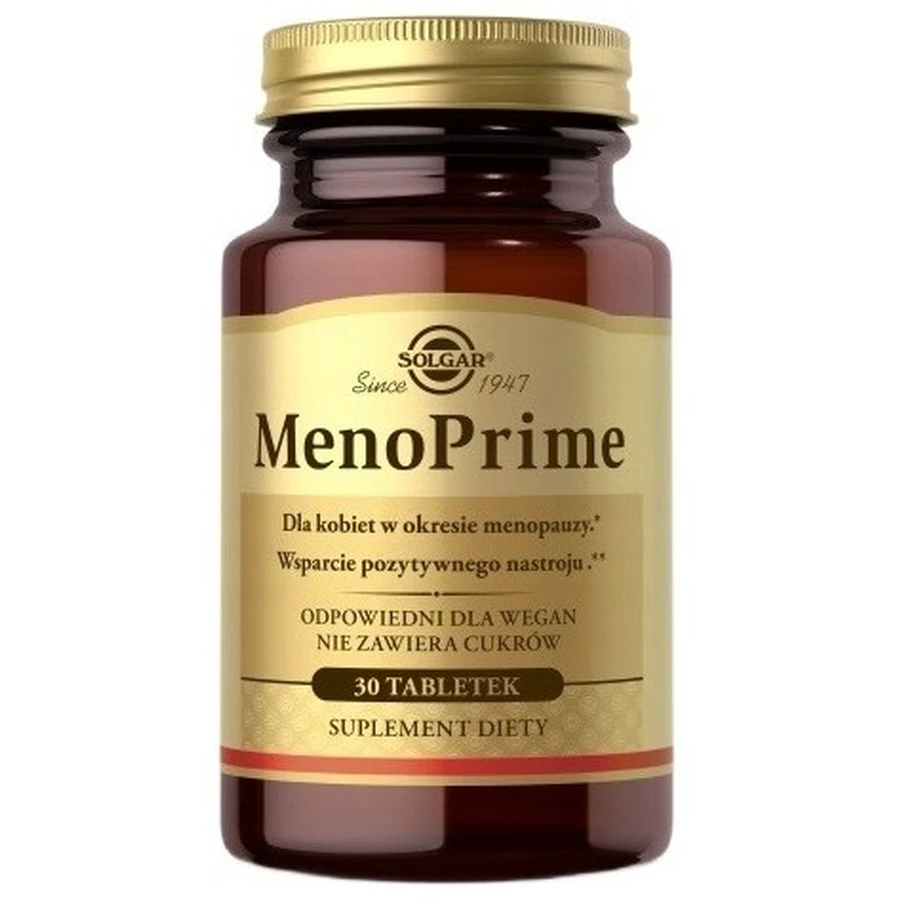 Solgar Meno Prime 30 comprimés