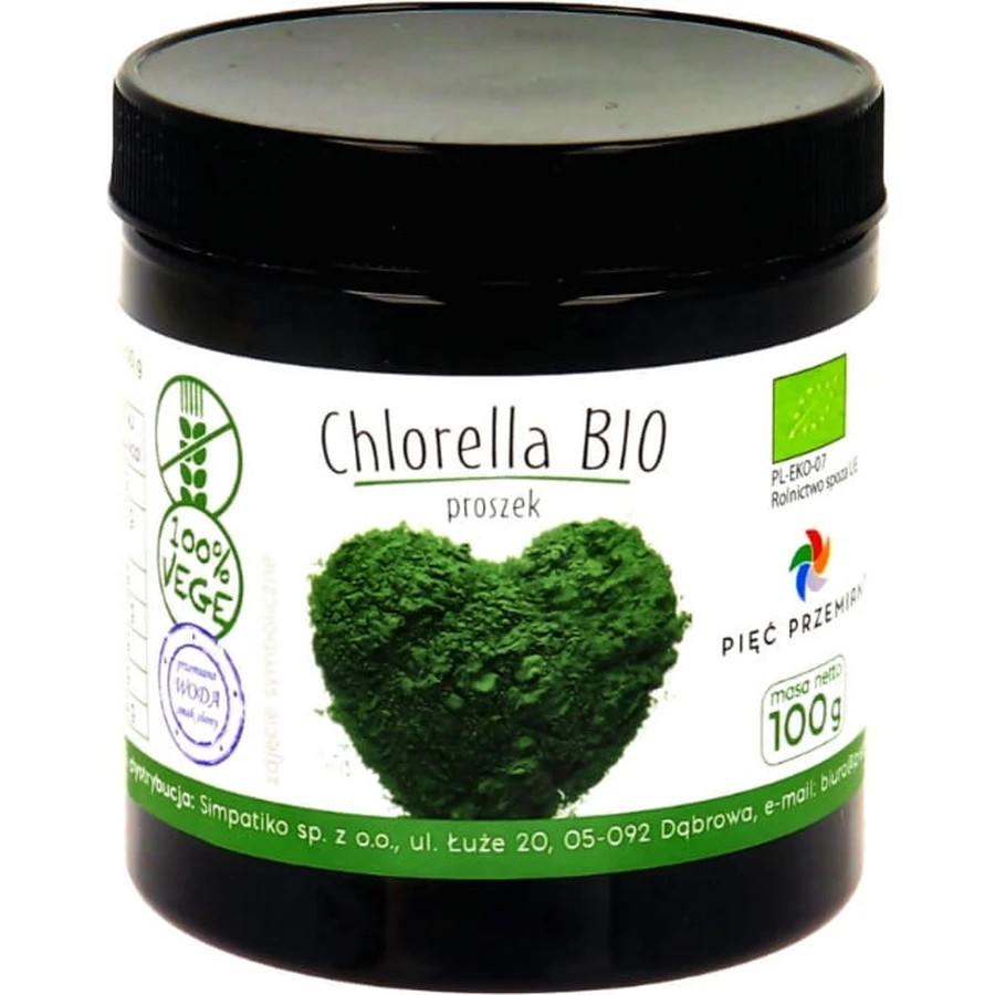 Five Transformations Chlorella Pulver BIO 100 g