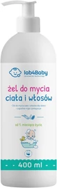 LAB4BABY Body and Hair Wash Gel from 1 month of age ...
