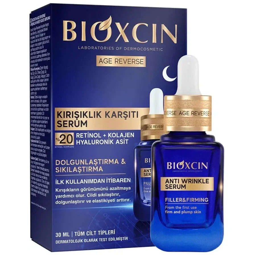 Bioxcin Age Reverse Anti-Falten-Nachtserum 30 ml.