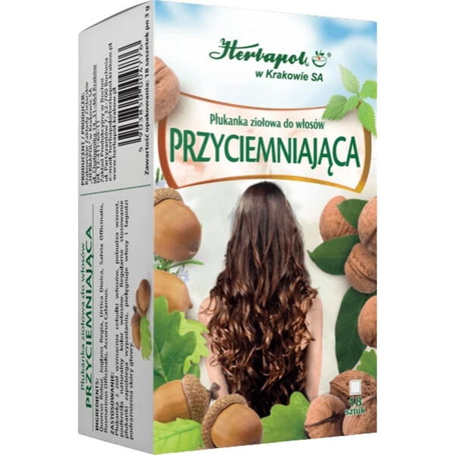 Herbapol Kruiden donkermakende haarspoeling 18 ...