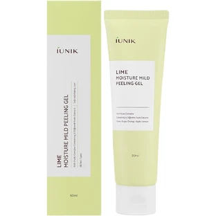 iUNIK - Gel exfoliante suave hidratante de lima, 90ml