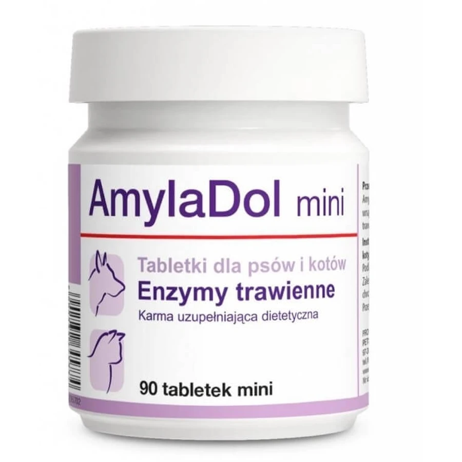 Dolvit Amyladol Enzymes digestives pour chiens et chats 90 ...