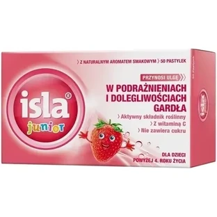 Isla Junior, 50 lozenges