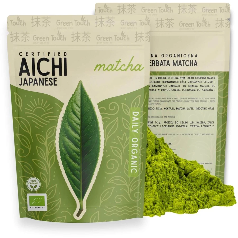 Té Matcha japonés de Aichi certificado Green Touch ...