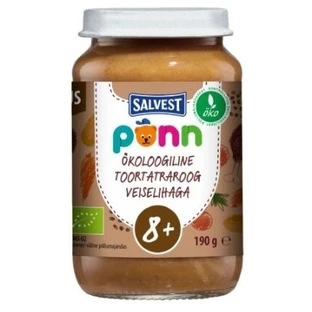 Salvest Ponn Bio Rindfleisch mit Buchweizengrütze und Gemüse ...