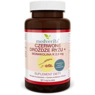 Medverita Levure de riz rouge + monacoline K 2,9 mg 90 ...