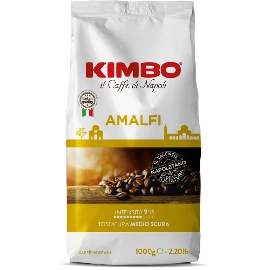 Kimbo Amalfi Arábica en grano 1 kg