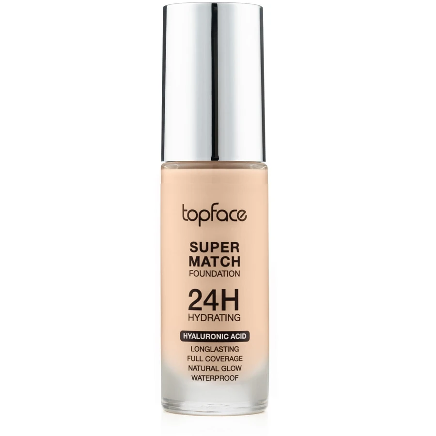 Topface Super Match Foundation 24H Elfenbein Nude 001 ...