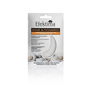 EFEKTIMA Slak & Vitamine C Hydrogel Ooglapjes ...
