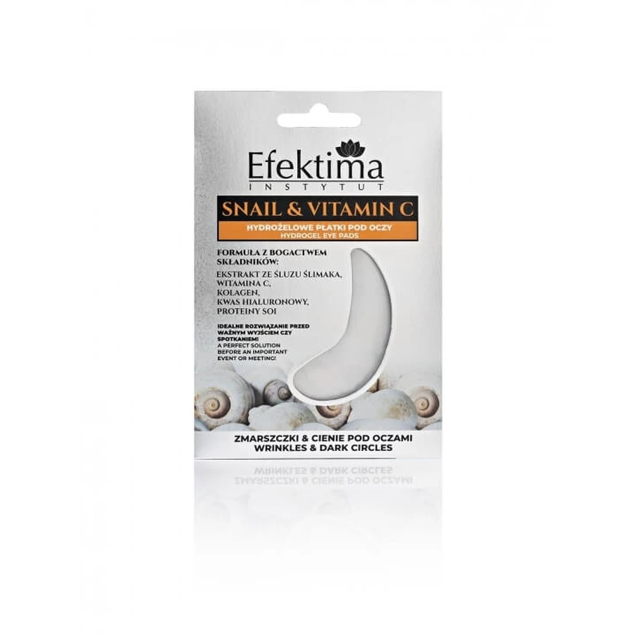EFEKTIMA Slak & Vitamine C Hydrogel Ooglapjes ...