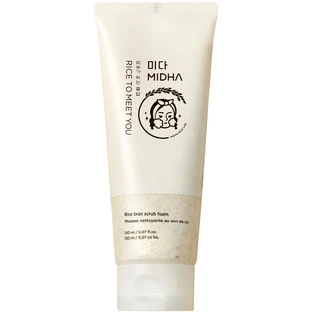 MIDHA Rijstzemelen Scrubschuim - Koreaans gladmakend schuim ...