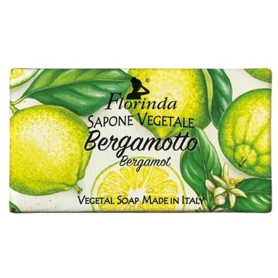 FLORINDA Savon végétal naturel à la bergamote 100 g