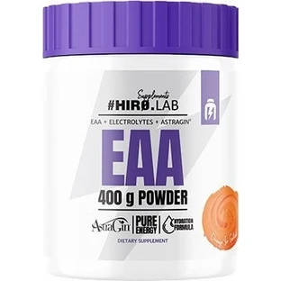 HIRO.LAB EAA aminoácidos sabor naranja 400 g