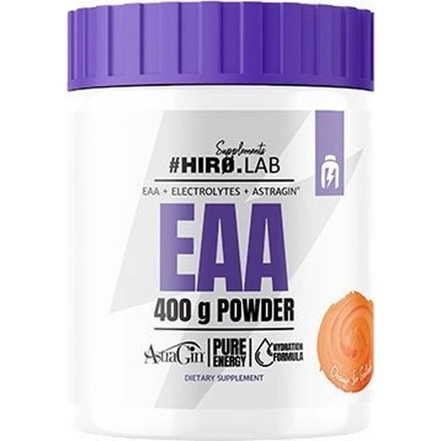 HIRO.LAB EAA aminoácidos sabor naranja 400 g
