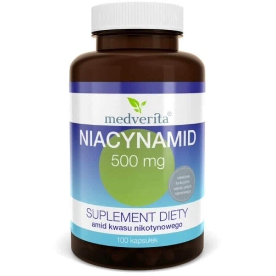 Medverita Niacinamide 500 mg 100 gélules