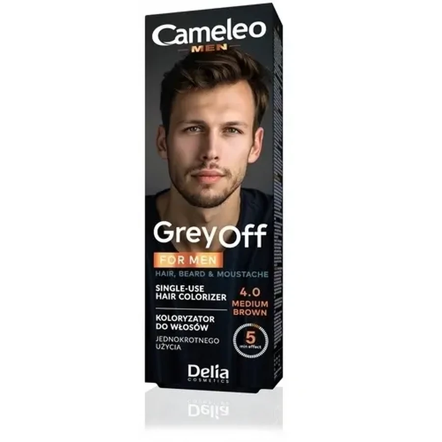 DELIA CAMELEO MEN GREY OFF Hair, beard and mustache dye ...
