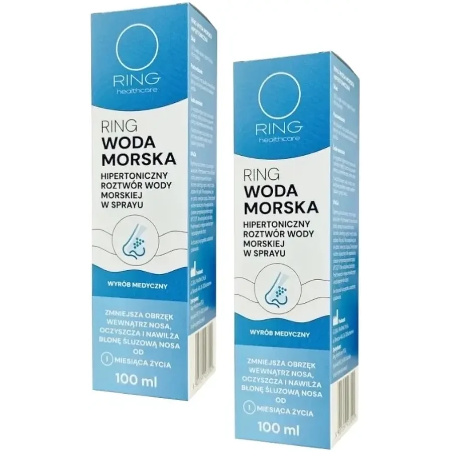 Ring Hypertonic Seawater 100 ml Multi-pack x 2
