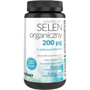 Vitadiet Selenio orgánico 200 mcg, 120 cápsulas