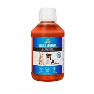 Huile de saumon 100% pour chiens et chats 250 ml