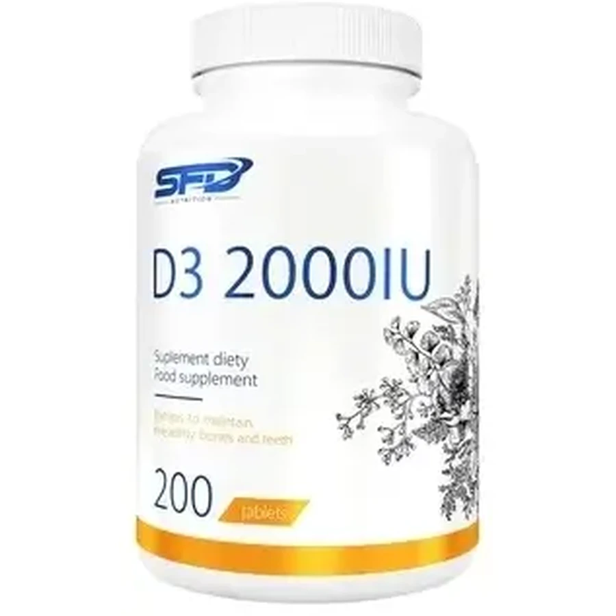 SFD D3 2000 UI 200 comprimidos
