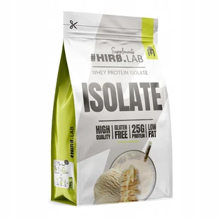 HIRO.LAB Molkenprotein-Isolat Protein aromatisiert mit weißem ...