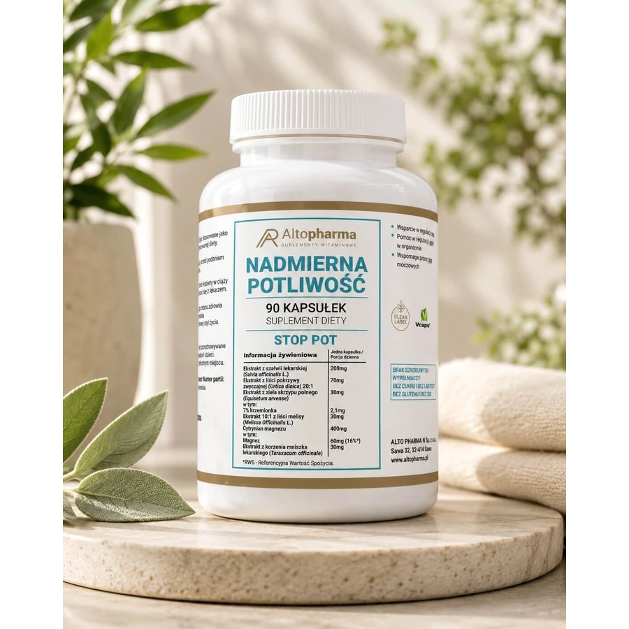 Altopharma Sudorazione eccessiva 90 capsule