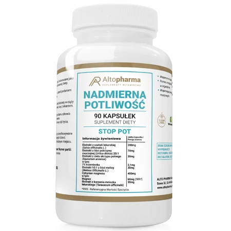 Altopharma Sudorazione eccessiva 90 capsule