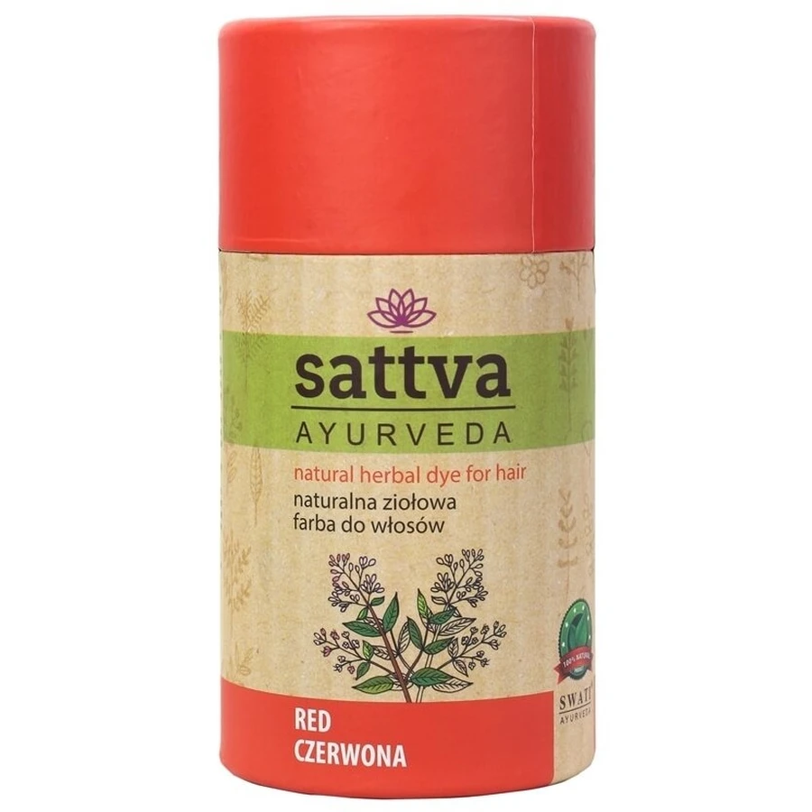 Sattva Natural herbal hair dye Pure Red 150 g