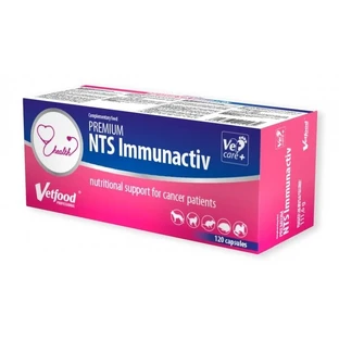 VETFOOD Premium NTS Immunactiv 120 capsules.