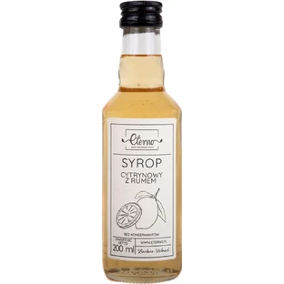 Eterno Lemon syrup with rum 200 ml