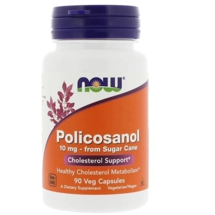 Now Foods Policosanol 10 mg cápsulas 90 cápsulas