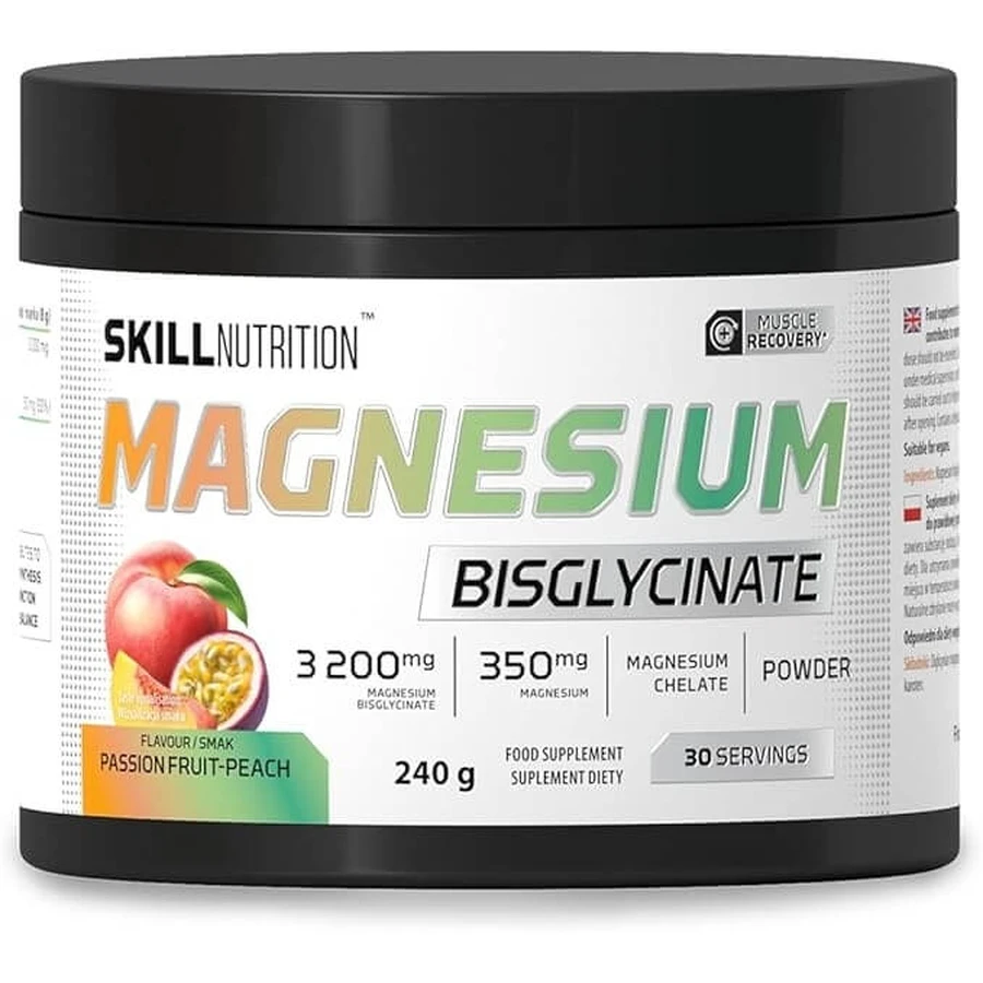 Skill Nutrition Bisglicinato de Magnesio sabor Pasión ...