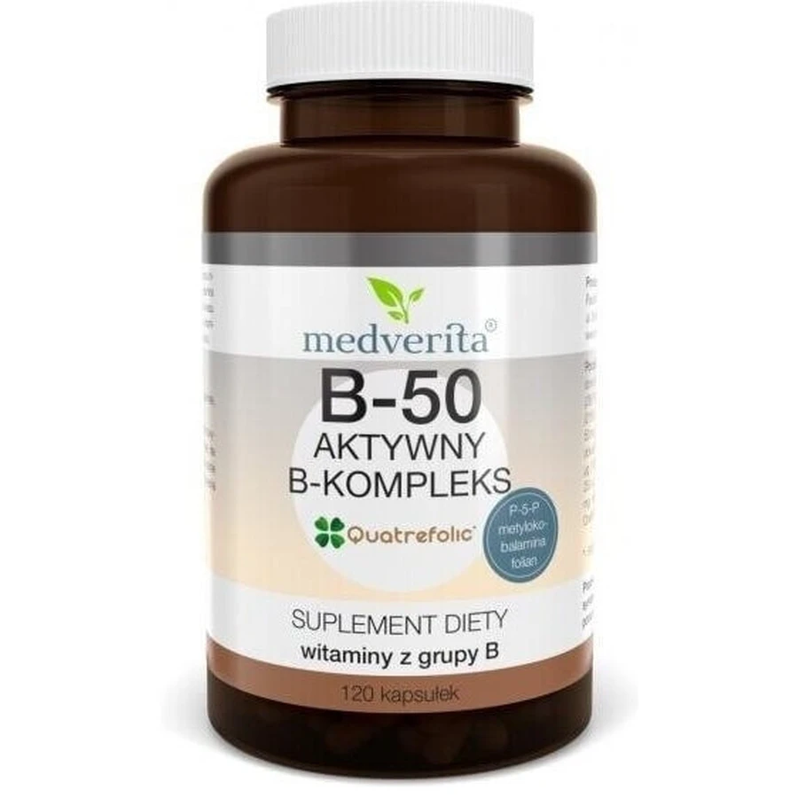 Medverita B-50 complex 120 capsules