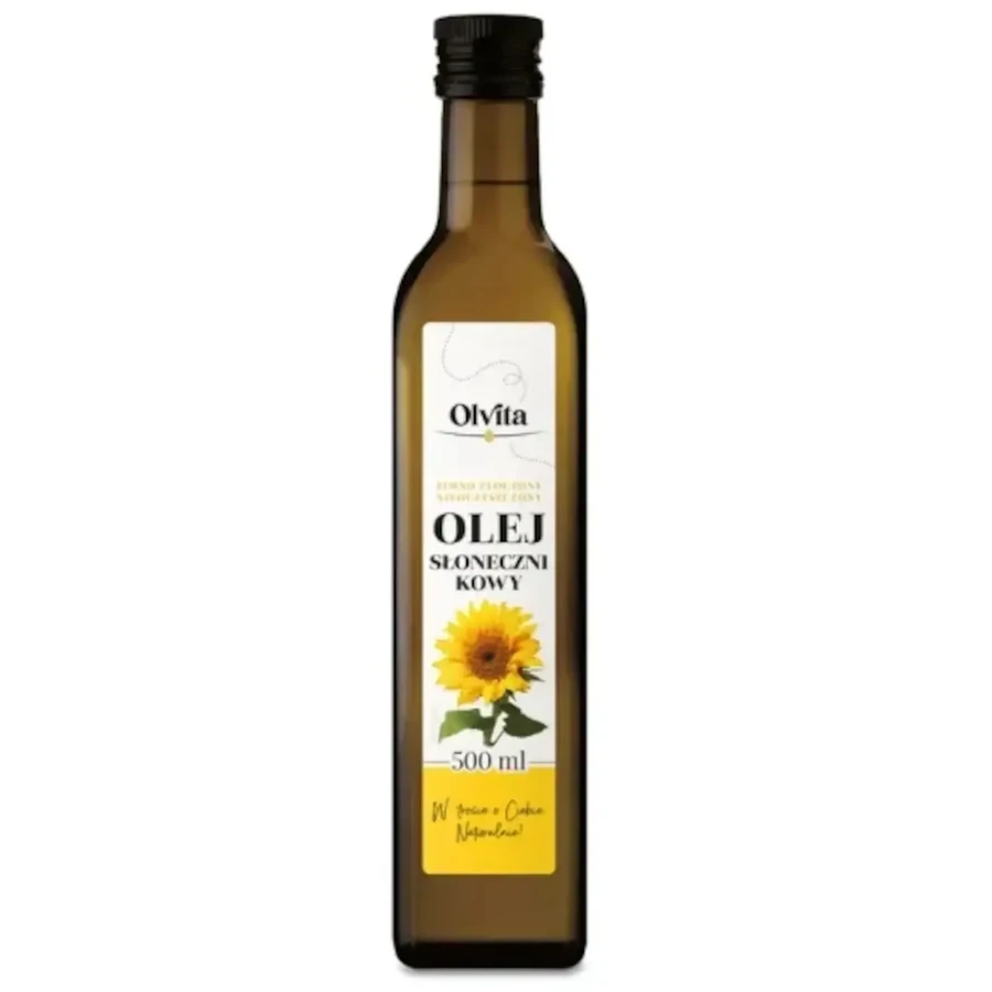 Olvita Cold-pressed sunflower oil unpurified ...