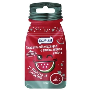 Dosfarm Watermelon and Mint Flavored Refreshing Dragees with ...
