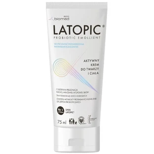Latopic Actieve Gezichts- en Lichaamscrème, 75 ml